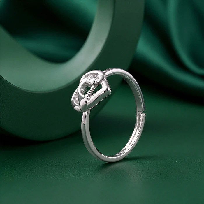 Silver Delulu In Love Ring - Image 2
