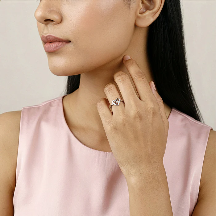 Silver Delulu In Love Ring - Image 3