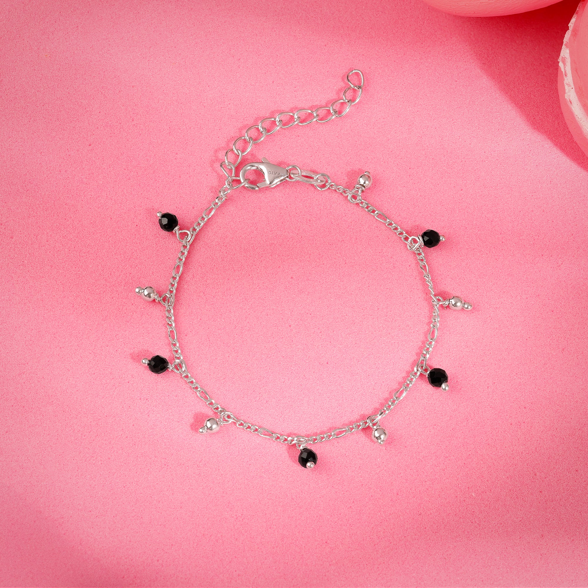 Silver Dua Kids Anklet Pair - Image 2