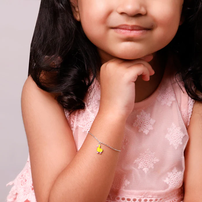 Silver Duckling Kids Bracelet (2 - 8 Years) - Image 3