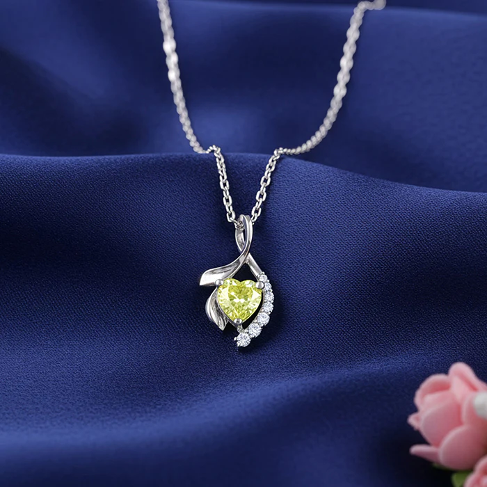 Silver At Last Pendant With Link Chain - Image 2