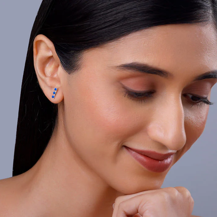 Silver Elegantly Attractive Earrings - Image 3