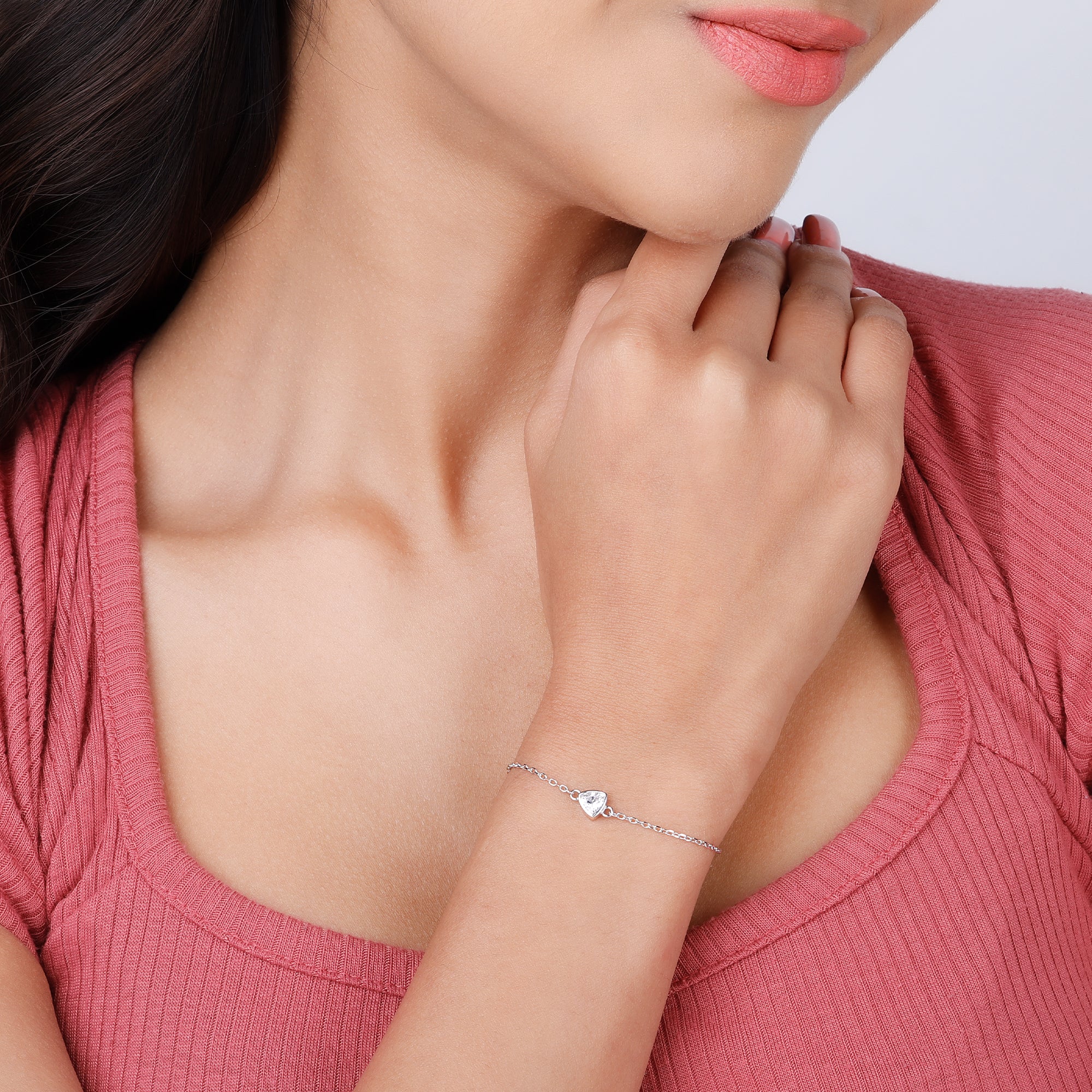 Silver Everyday Is Beautiful Bracelet - Image 3