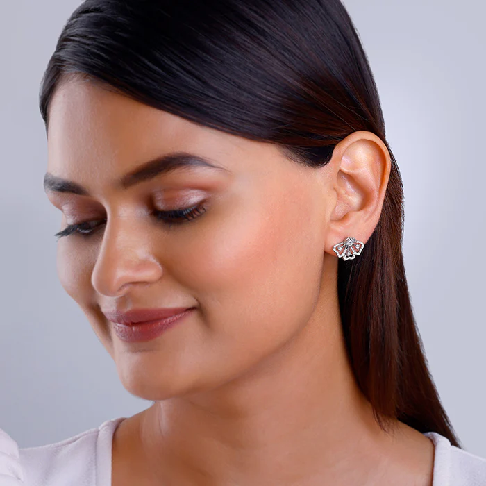 Silver Eyebright Convertible Earrings - Image 5