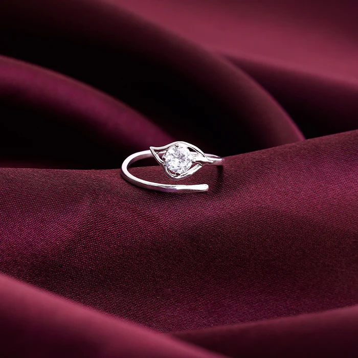 Silver Falling Dew Ring - Image 2