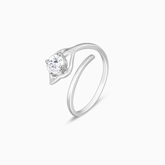 Silver Falling Dew Ring - Image 4