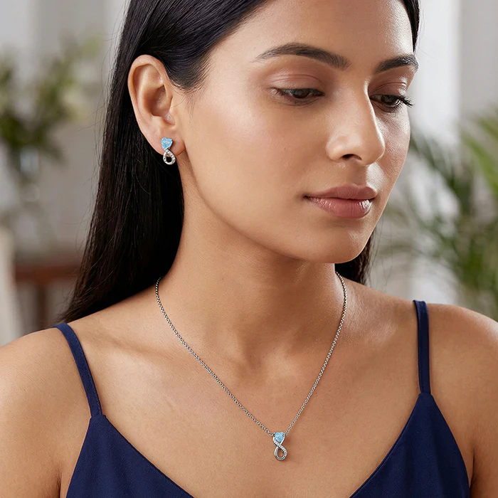 Silver Heart Everlasting Set - Image 3