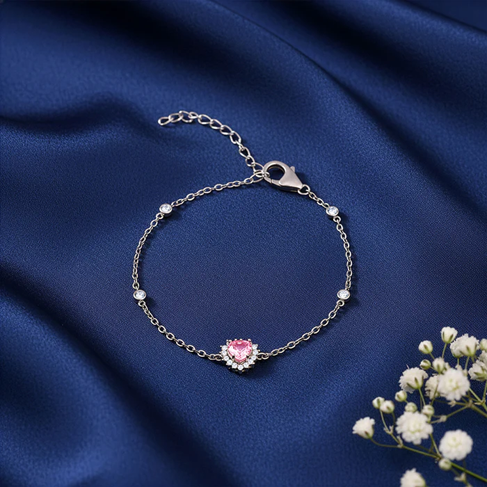 Silver Heart of Light Bracelet - Image 2
