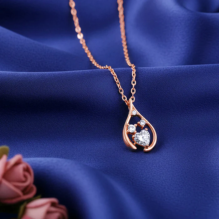 Rose Gold All of Me Necklace - Image 2