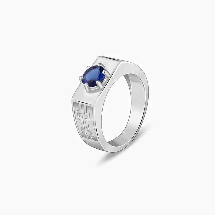 Silver Imperial Brilliance Ring For Him - Image 4