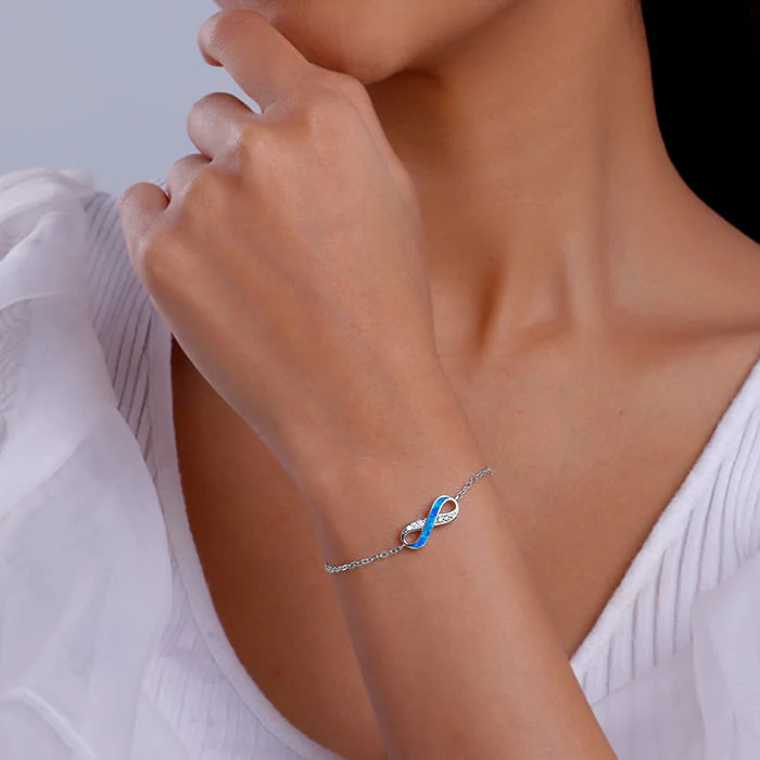 Silver Infinite Beauty Bracelet - Image 3
