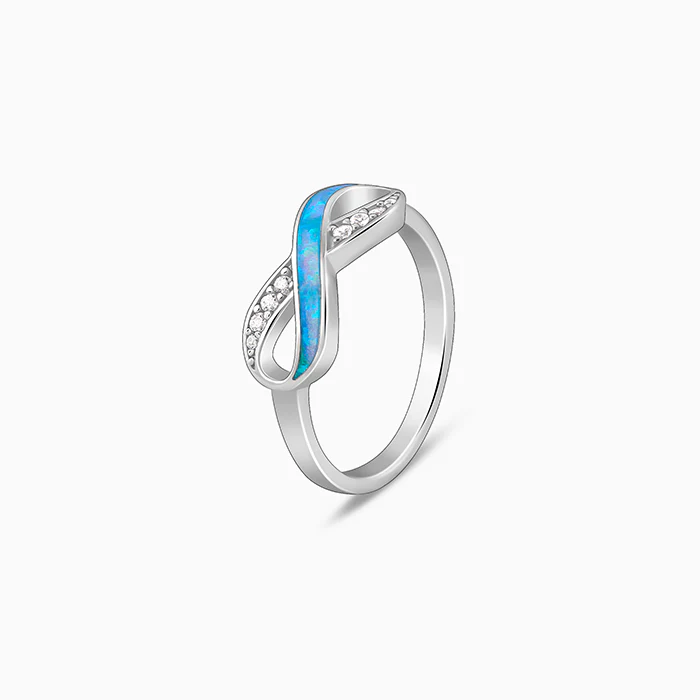 Silver Infinite Beauty Ring - Image 4