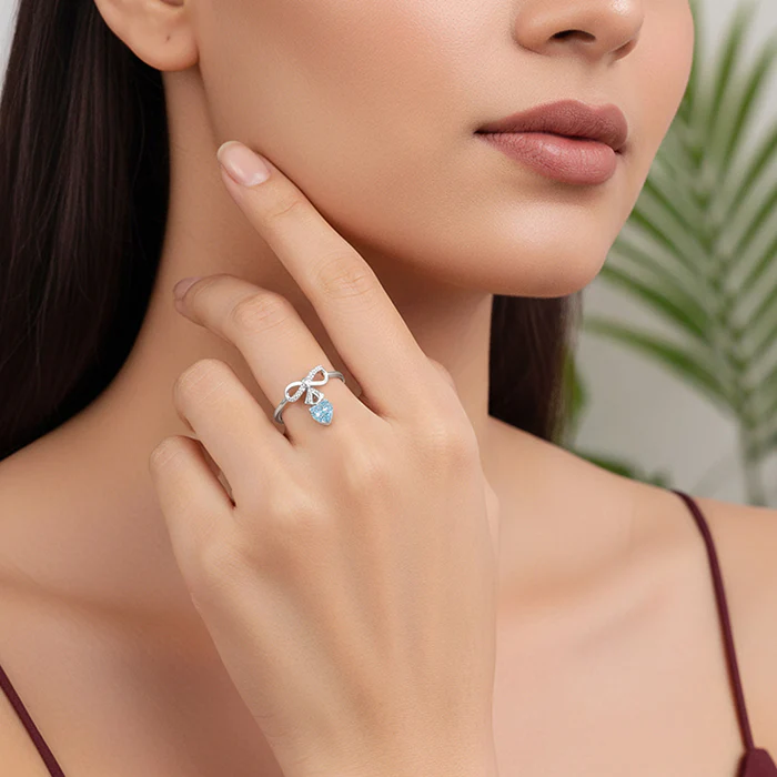 Silver Only Us Ring - Image 3