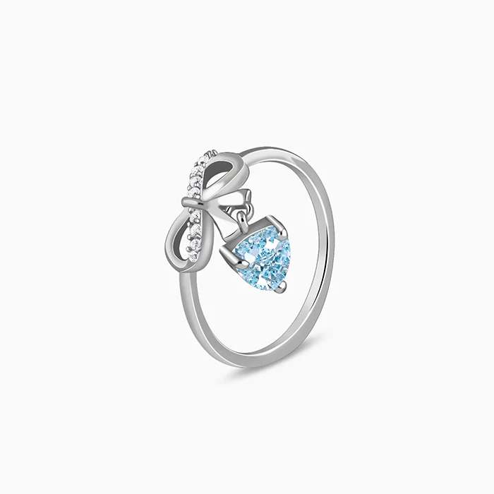 Silver Only Us Ring - Image 4