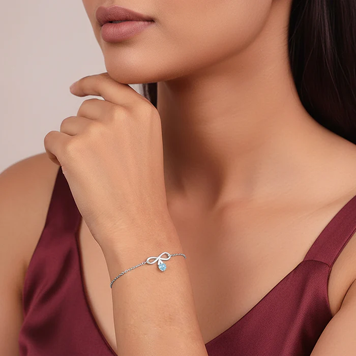 Silver Only Us Bracelet - Image 3