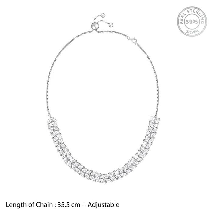 Silver Joan Choker Necklace - Image 4