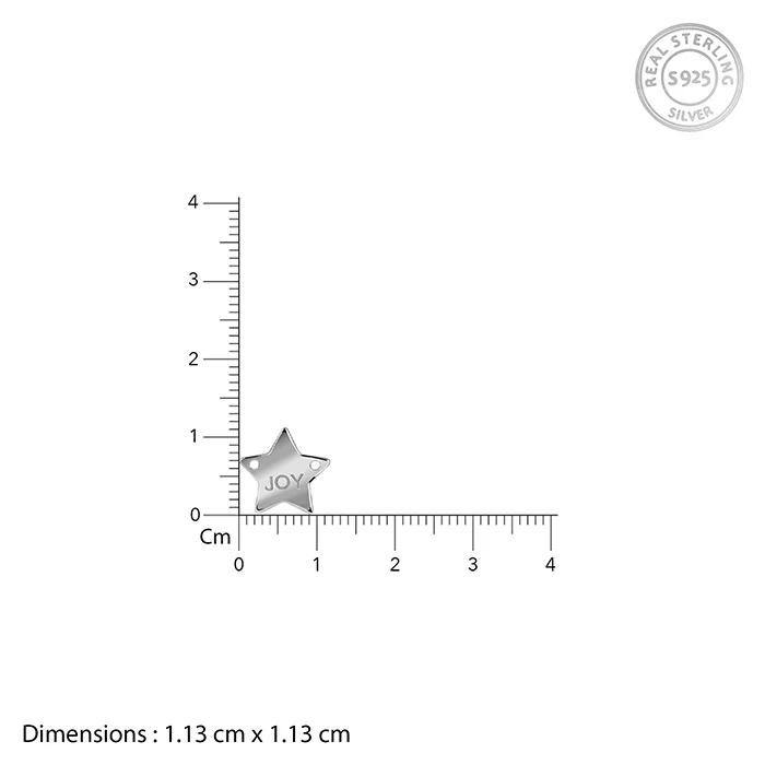 Silver Joy Star Necklace - Image 4