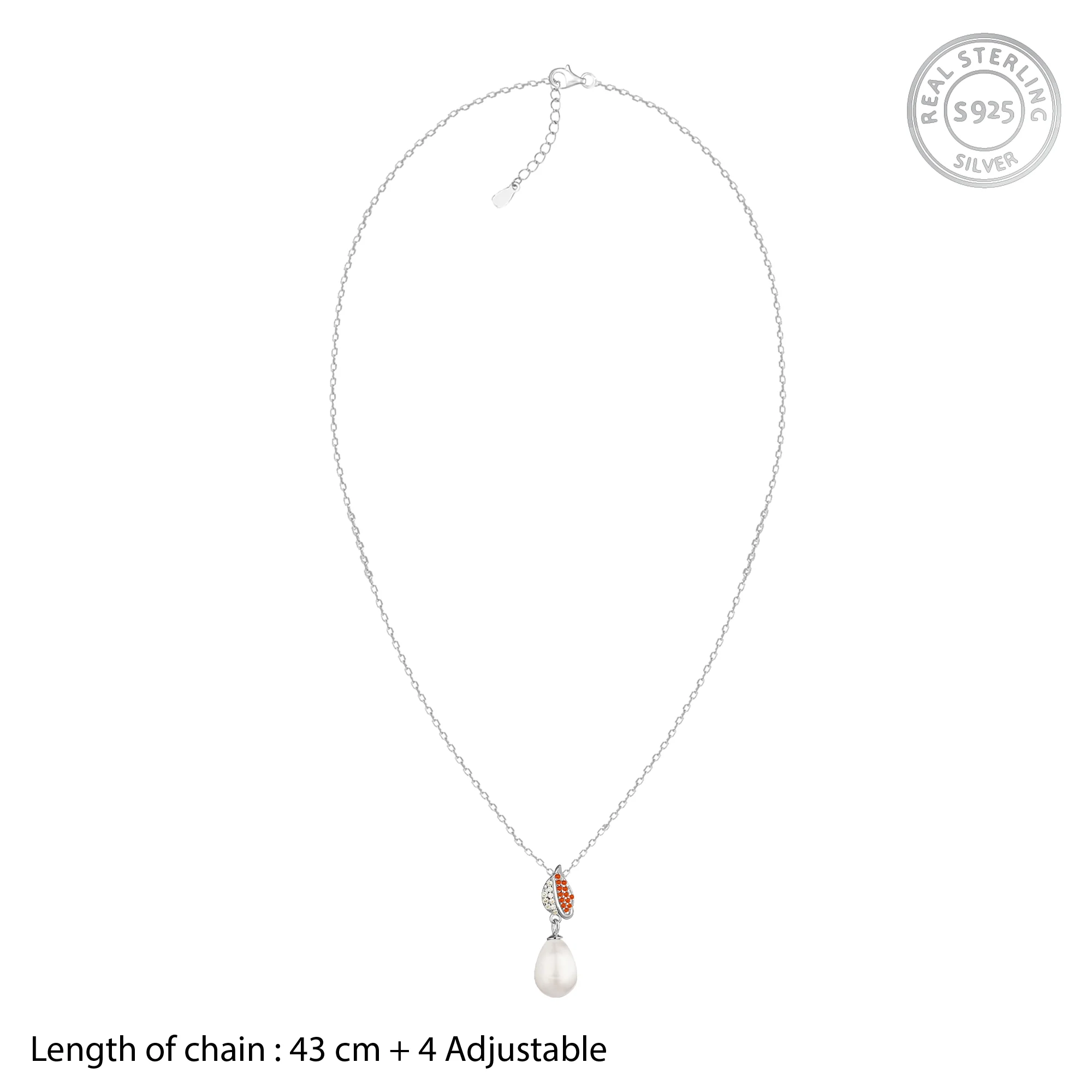 Silver Kalista Pendant With Link Chain - Image 6