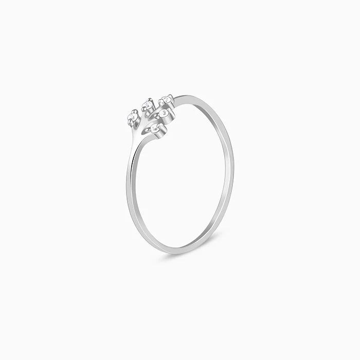 Silver Leaflet Ring - Image 4