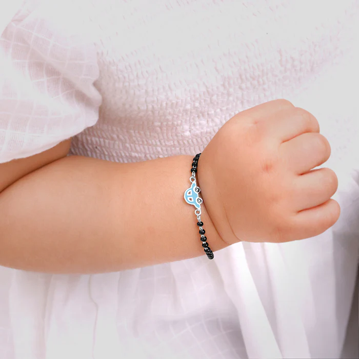 Silver Lil' Racer Kids Bracelet (0 - 2 Years) - Image 3