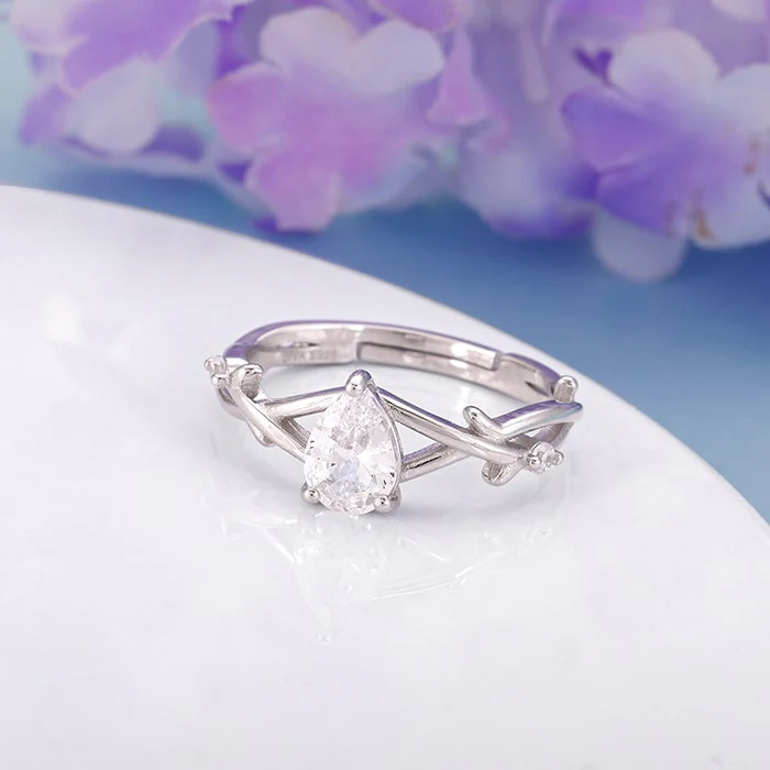 Silver Lost in Love Ring - Image 2