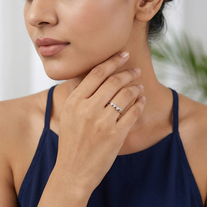 Silver Love Ring - Image 3