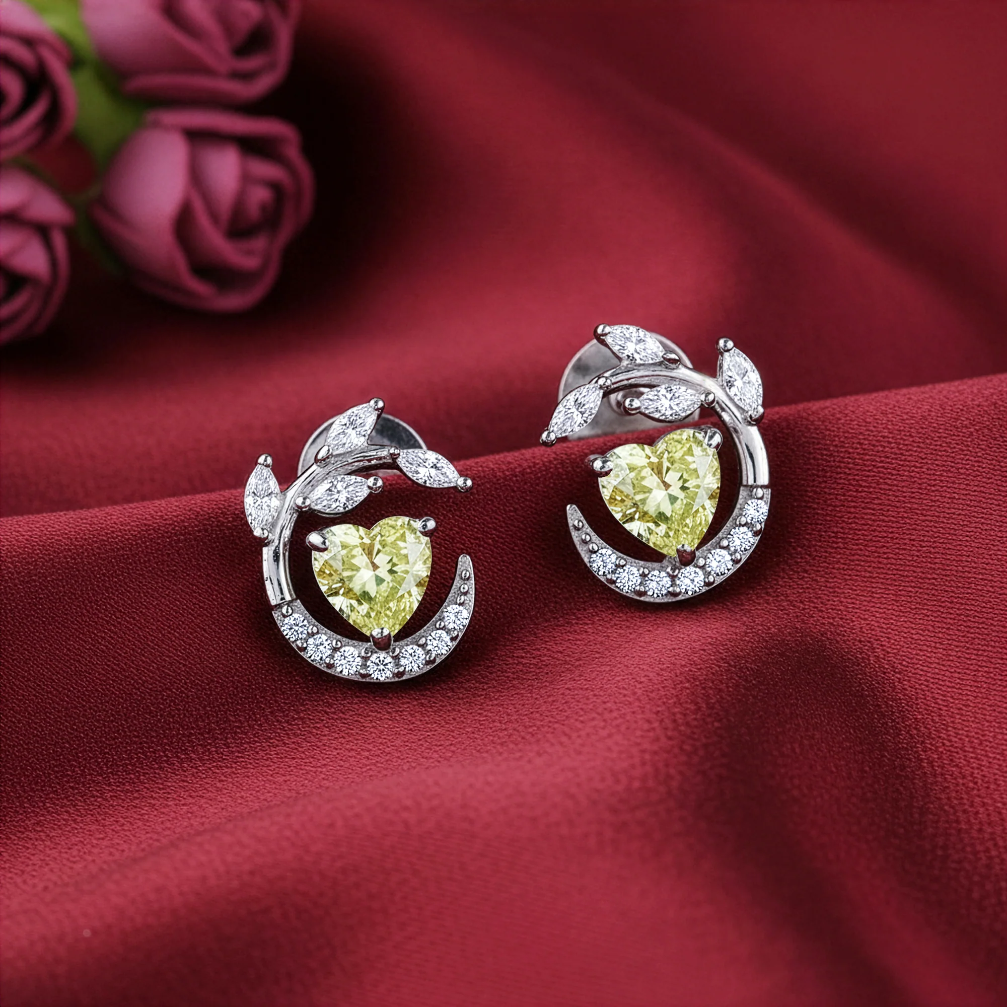 Silver Love Thee Earrings - Image 2