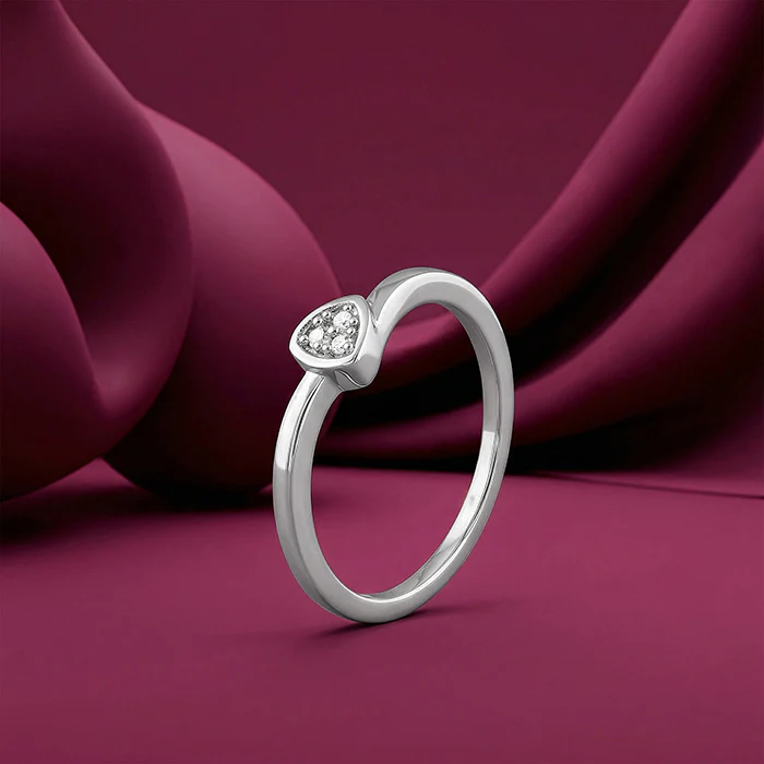 Silver Luma Drop Ring (Size 12) - Image 2