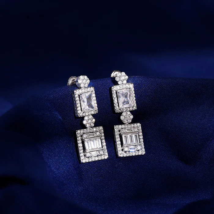 Silver Marion Earrings - Image 2