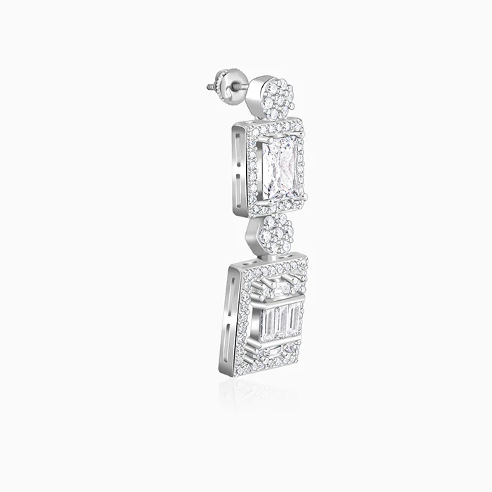 Silver Marion Earrings - Image 4