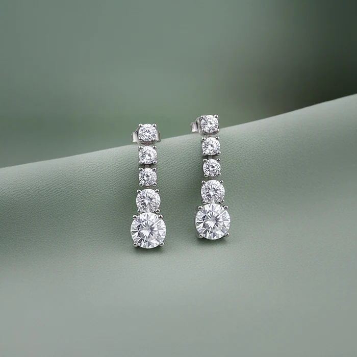 Silver Medici Earrings - Image 2