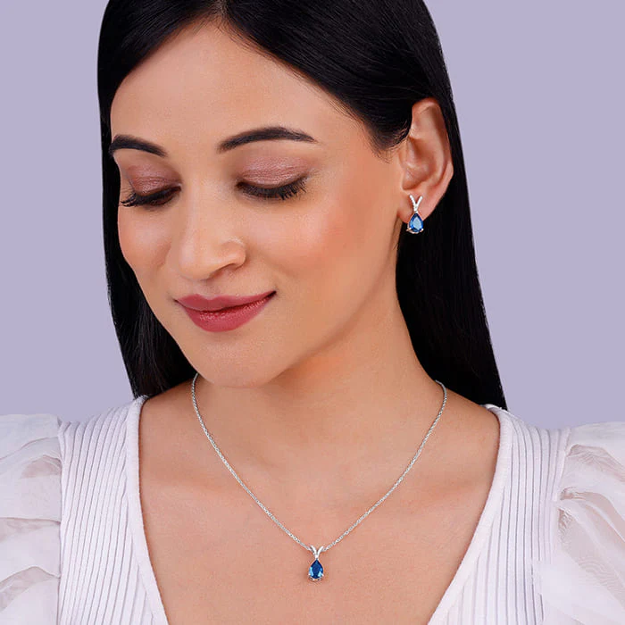 Silver Midnight Blue Set - Image 3