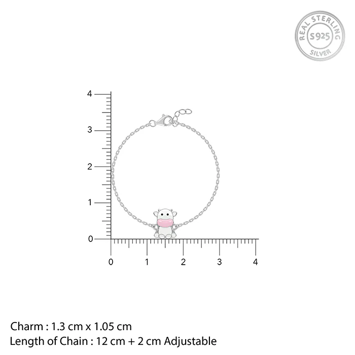Silver Moo Magic Kids Bracelet (0 - 2 Years) - Image 4