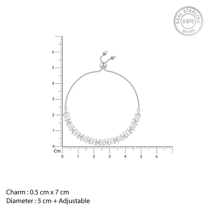 Silver Noir Glow Bracelet - Image 4