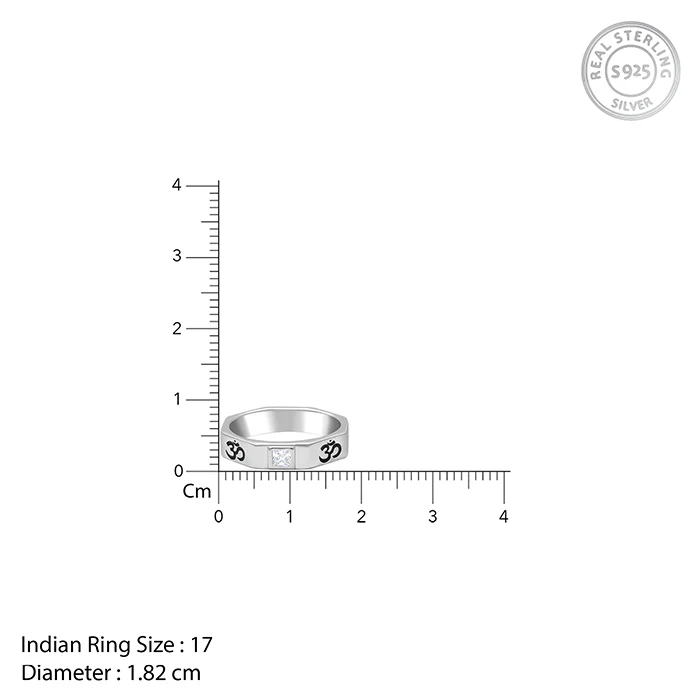 Silver Omkara Set For Him - Image 11