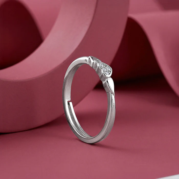 Silver Passion Love Ring - Image 2