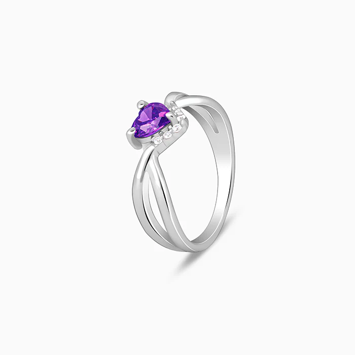 Silver Perennial Love Ring - Image 4