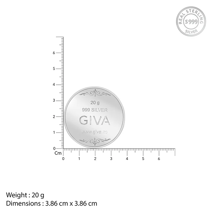 Silver Personalise in Hindi Coin- 20g - Image 5