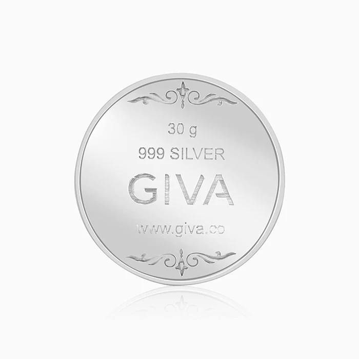 Silver Personalise in Hindi Coin- 30g - Image 4