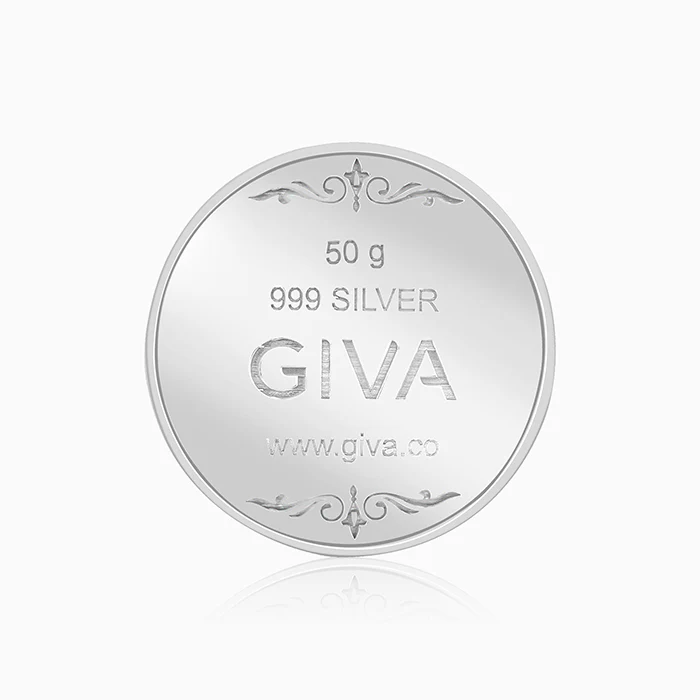 Silver Personalise in Hindi Coin- 50g - Image 4