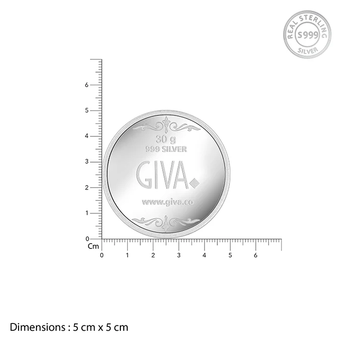 Silver Personalised Always You Coin - 30g - Image 4