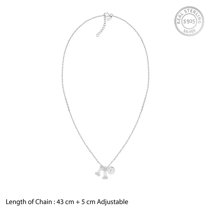 Silver Personalised Pet Lover Necklace - Image 6