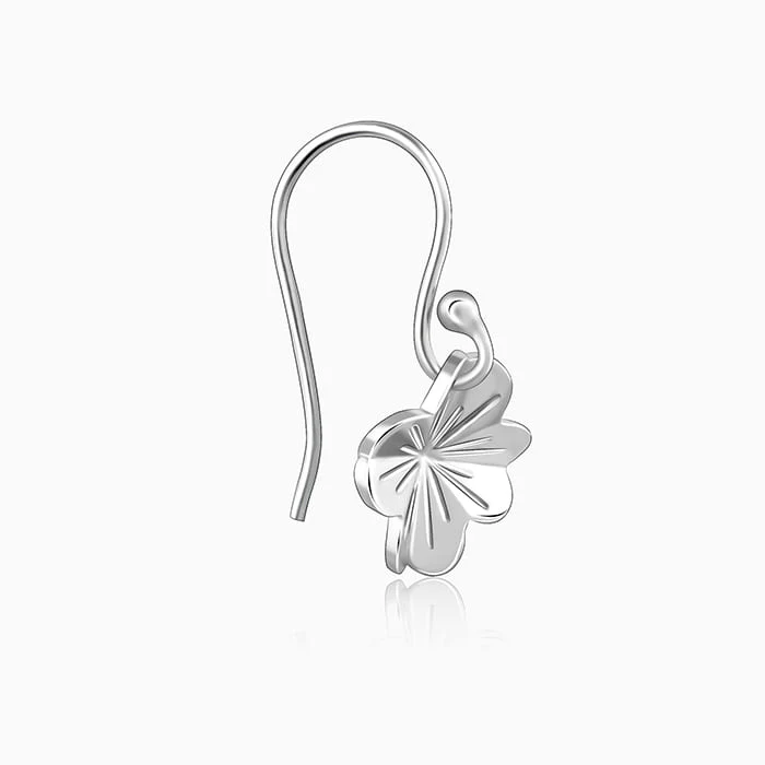 Silver Petals Earring - Image 4
