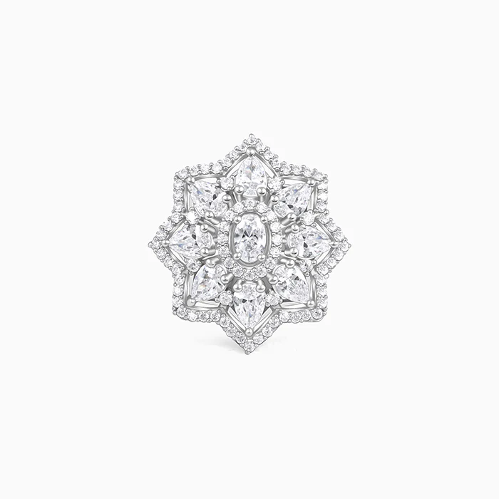 Silver Precious Petals Ring - Image 2