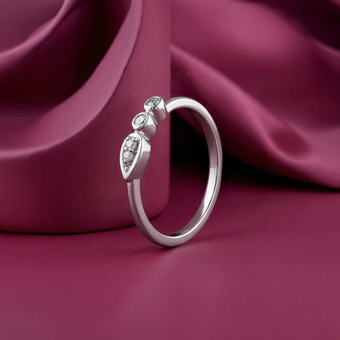Silver Prism Radiance Ring (Size 12) - Image 2
