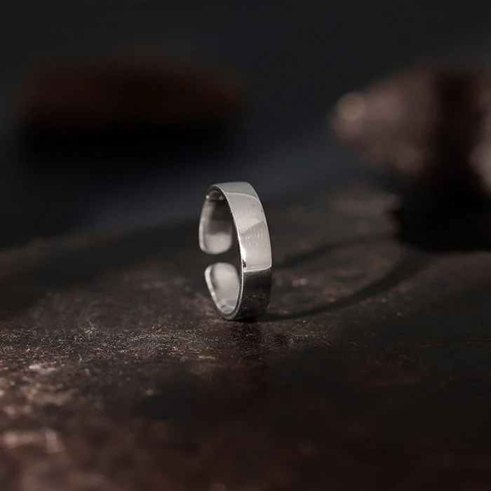 Silver Rebel Ring For Him - Image 2