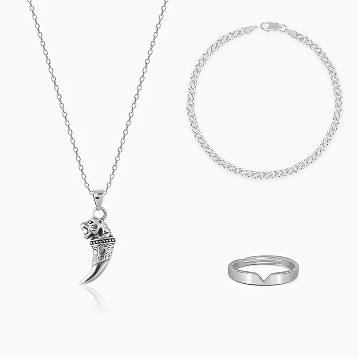 Silver Regal Set For Him - Image 3