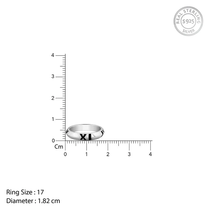 Silver Roman Rings For Him - Image 5