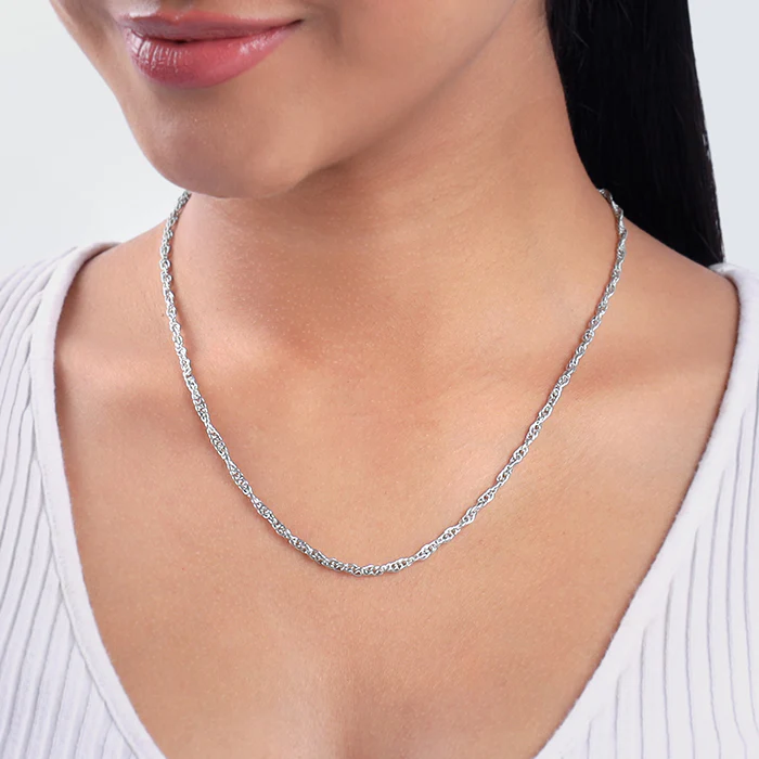 Silver Rope Chain - Image 3