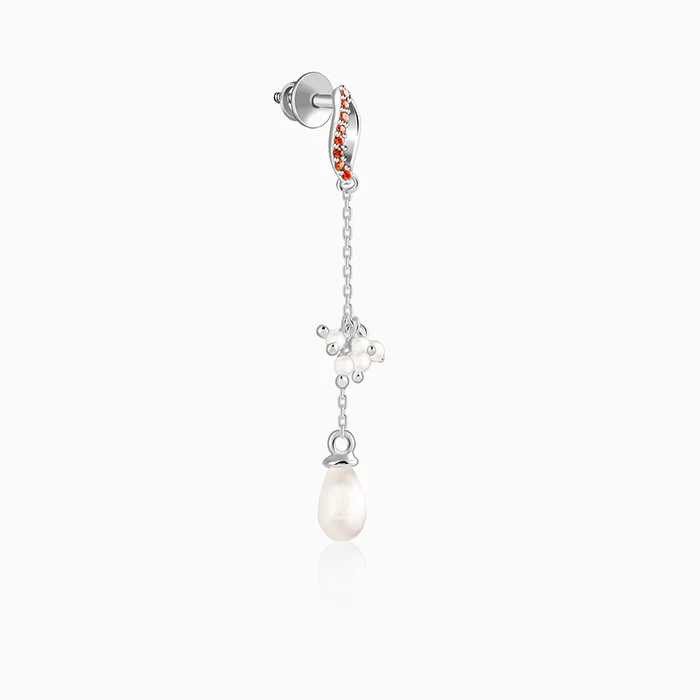 Silver Sekhmet Dangler Earrings - Image 4